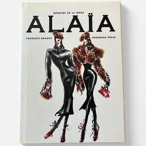 Azzedine Alaia Memoire de la mode hardcover Book